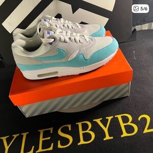 Nike Air Max 1 Anniversary Box with Red Text